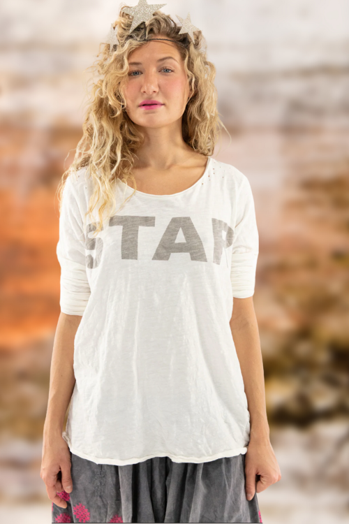 Magnolia Pearl | Cotton Jersey Bold Star Dylan T | True 
